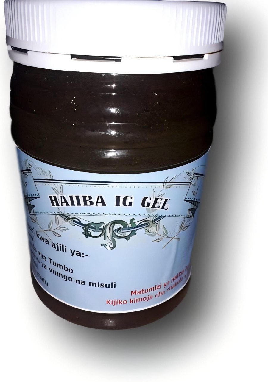 Kopo la dawa lishe ya mimea HAIIBA IG Gel kutoka Herbal Impact kwa ajili ya vidonda vya tumbo